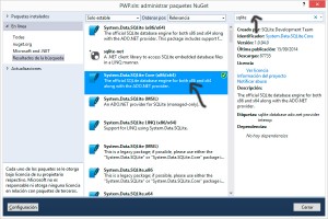 Palentino Blog - SQLite desde Visual Studio. Informes y control de ...