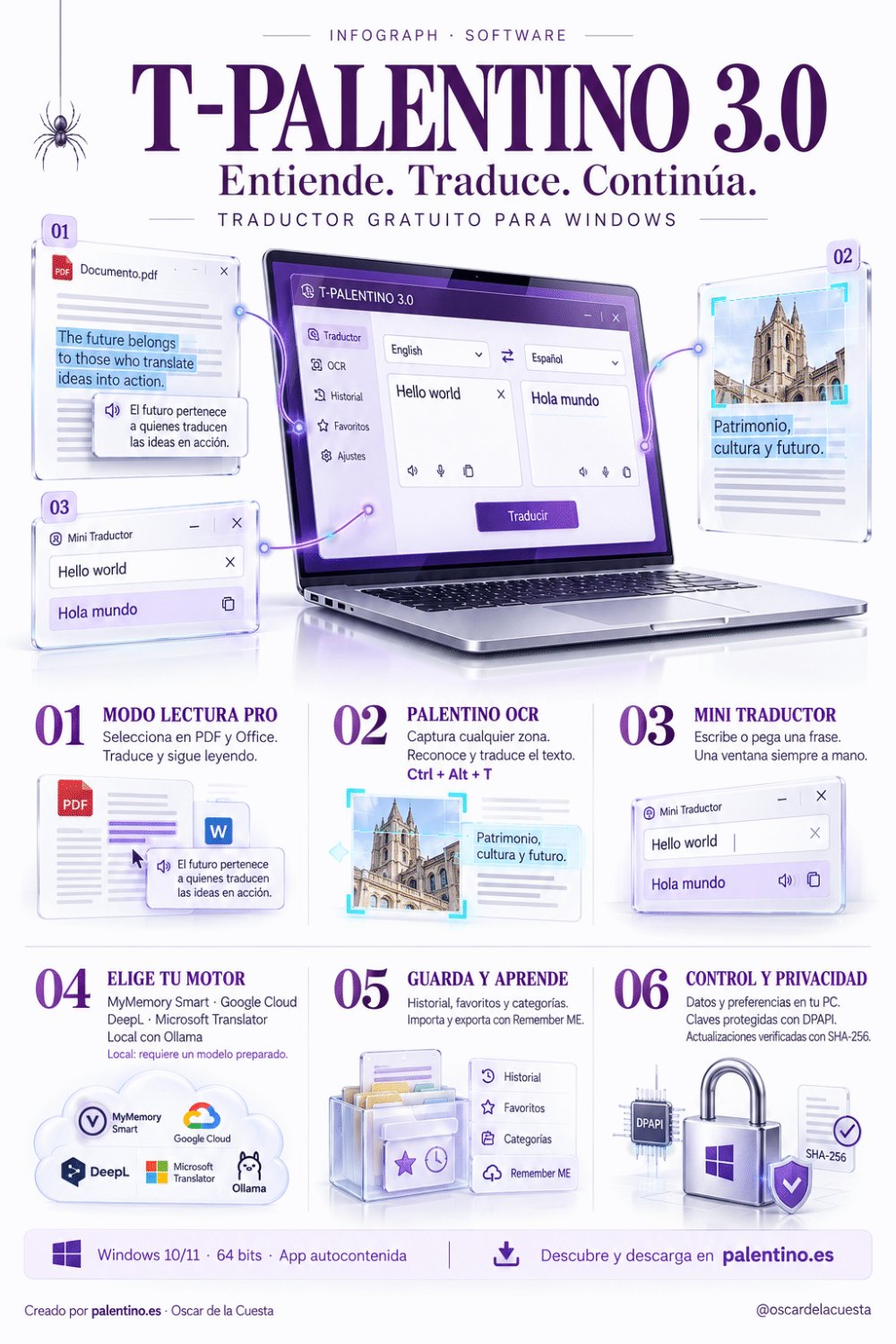 🌍 T-Palentino 3.0: traduce mientras trabajas