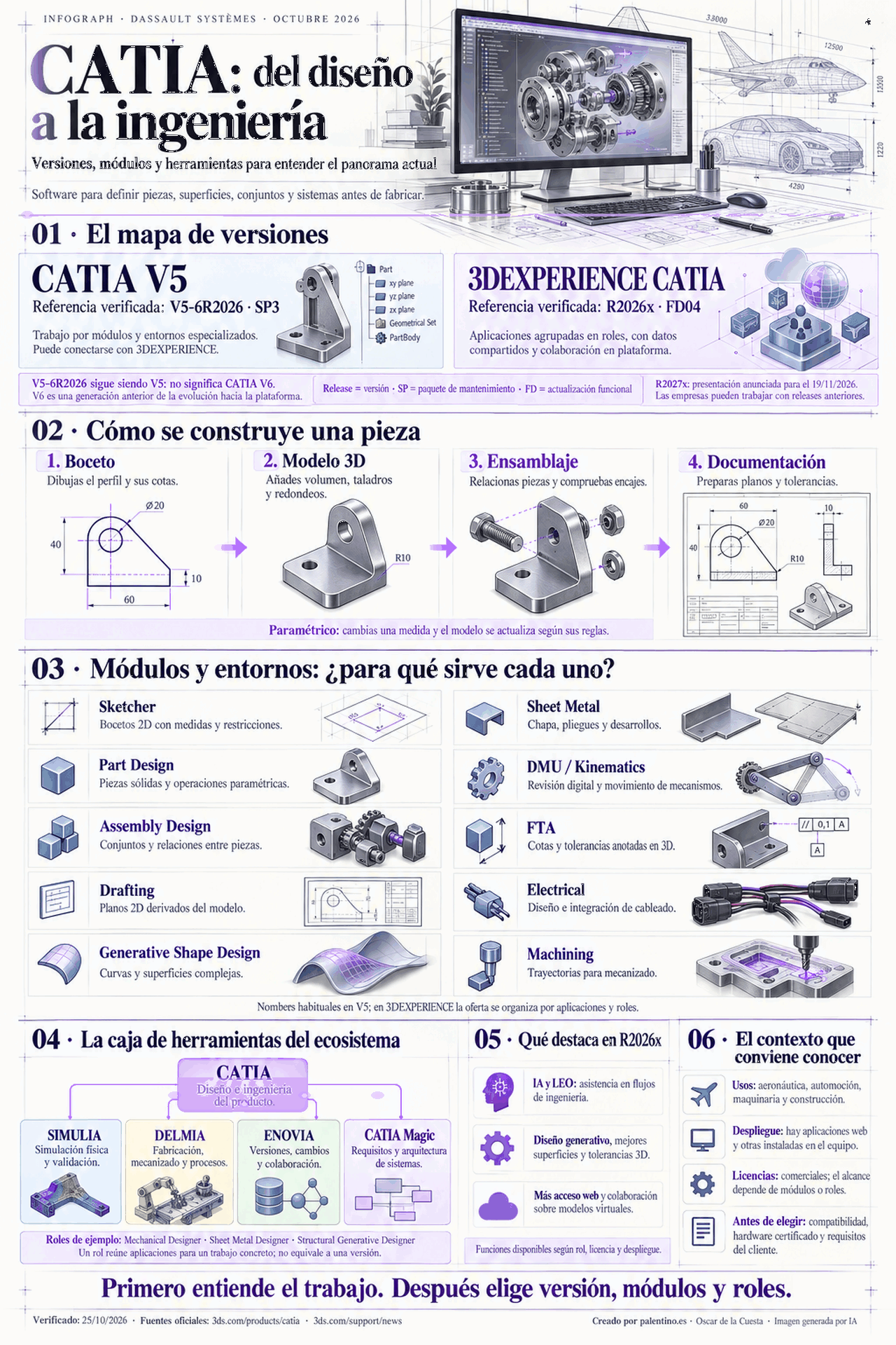 ⚙️ CATIA: del boceto a la ingeniería